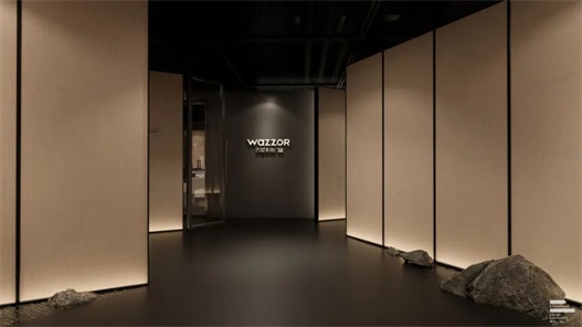 Chengdu Fusen Mei Wazzor Life Hall, describing the contemporary modern aesthetic fashion